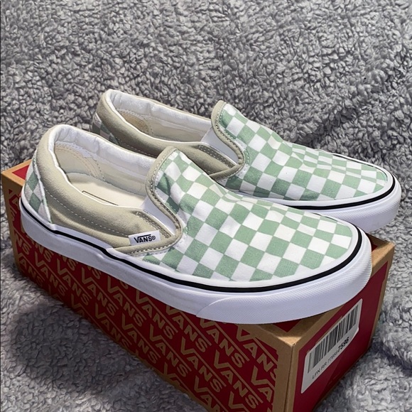sage green vans